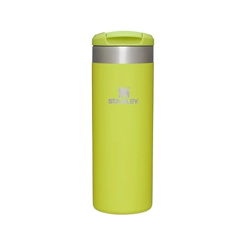 STANLEY 1913 Aerolight Transit Thermobecher 0.47L - Hält 6 Stunden Heiß - Spülmaschinenfest - Kaffeebecher To Go Auslaufsicher - Kompatibel Mit Gängigen Pkw-Getränkehalterungen - Yellow