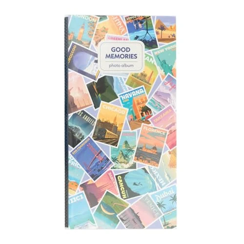 Offerta a tempo: Grupo Erik Album Fotografico 10x15 cm Wanderlust | Album Foto con 96 Tasche - 36% da 5.95 € a 3.79 €