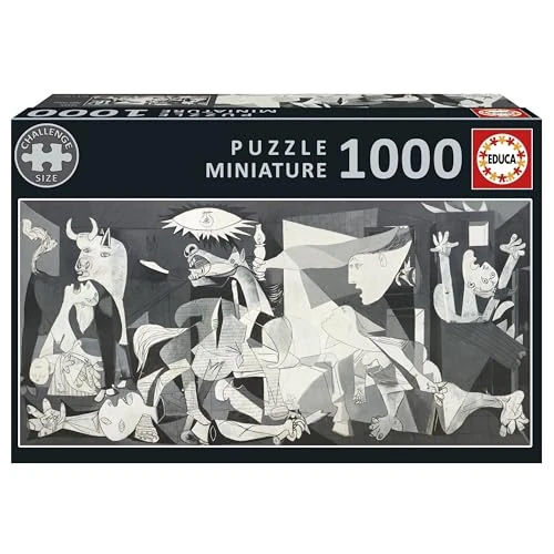 Oferta limitada: Educa - Puzzle de 1000 Piezas para Adultos más pequeño del Mundo | Guernica, Pablo Picasso. Incluye Pegamento Fix Puzzle. Medidas: 30 x 46 cm. A Partir de 14 años (20375) de 14.99 € a 11.39 € (ahorro 24%)