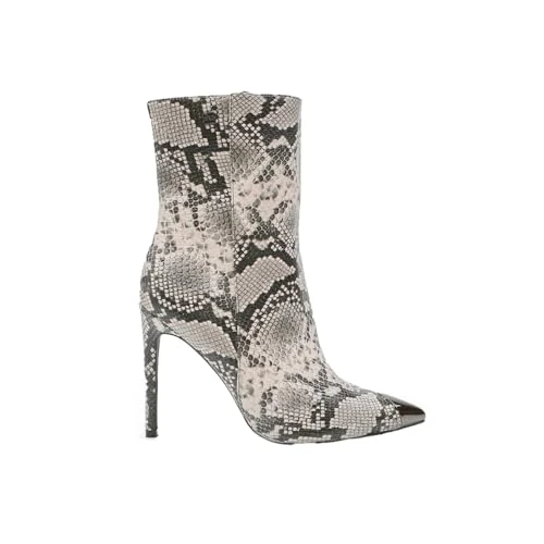 Offerta a tempo: BATA Ankle boot da donna con stampa pitone e tacco alto Red Label - 0.00% da 69.90 € a 69.90 €
