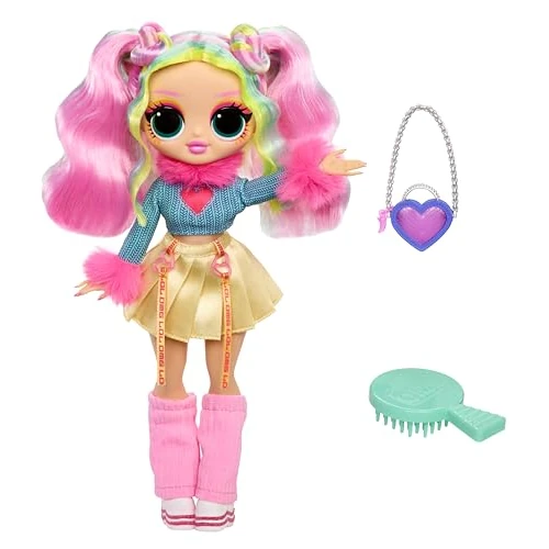 Zeitlich begrenztes Angebot: L.O.L. Surprise! OMG Doll – Bubblegum D.J. – Enthält 1 Modepuppe mit Fabelhafter Mode, 4 zum Sammeln, Rosa von 18.99 € auf 16.99 € (11% Rabatt)
