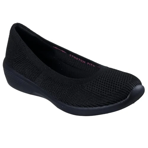 Offerta a tempo: Skechers Sneaker da Donna Arya Fancy You, Maglia Nera., 39 EU - 34% da 59.95 € a 39.33 €