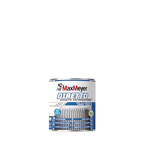 Offerta a tempo: MAXMEYER Diretto Termosifoni Satinato R9010 Bianco 0.5 L - 20% da 21.90 € a 17.49 €