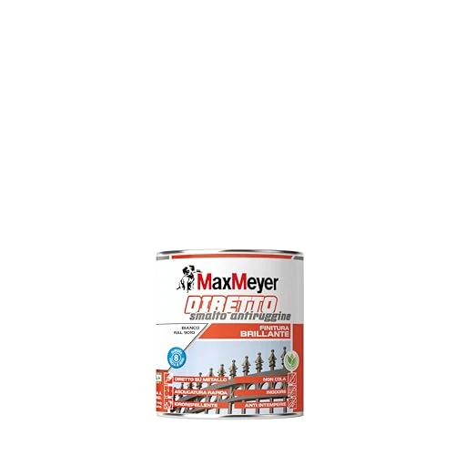 MAXMEYER Direct roestwerend middel glanzend R9010 wit 0,75 l