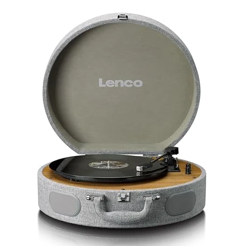 Offerta a tempo: Lenco Giradischi LS-66 – ricezione e trasmissione Bluetooth®, 2 altoparlanti integrati, pickup magnetico AT3600, trasmissione a cinghia, autostop, 33/45 giri/min, connettore RCA, alloggiamento in - 37% da 219.00 € a 138.30 €