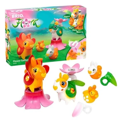 Offerta a tempo: BRIO FLORA - Gli esperti dei fiori| Giocattolo per Bambini 3+ Anni| Giochi Bambina E Bambini | Playset di gioco libero per stimolare la fantasia | Regalo Bambina 3 Anni E Più - 38% da 17.76 € a 11.01 €
