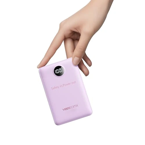 Beperkte aanbieding: VEEKTOMX Externe accu, 10.000 mAh, oplader powerbank, snel opladen 22,5 W & QC 3.0, slim draagbaar, USB C universele oplader voor iPhone/Samsung/Huawei en van 29.99 EUR naar 29.99 EUR (besparing 0%)