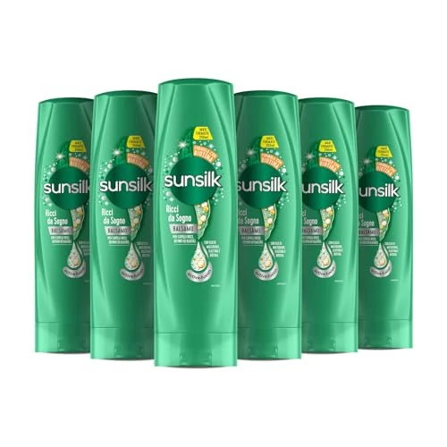 Offerta a tempo: Sunsilk Balsamo Ricci 350ml(Confezione da 6) — 37% da 24,54 € a 15,54 €