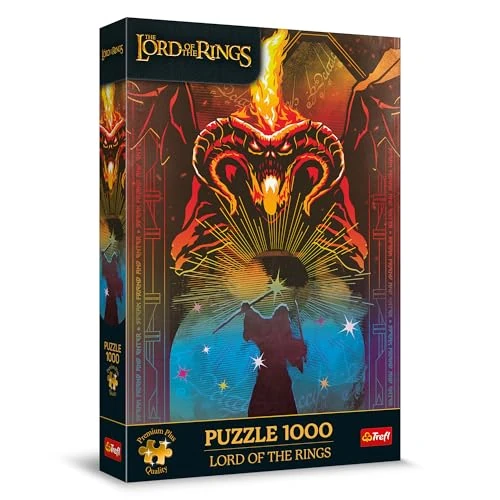 Offerta a tempo: Trefl Premium Plus Quality - Puzzle Lord of the Rings - 1000 Pezzi, Serie di Puzzle con i Personaggi Più Amati, per Adulti e Bambini dai 14 anni - 0.00% da 14.99 € a 14.99 €