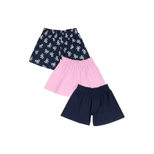 Chicco, Mädchen Shorts, 3er-Set Shorts, Aus 100% Baumwolle, Für Modische Frühlings- und Sommeroutfits, Kleidung Für Mädchen und Jugendliche