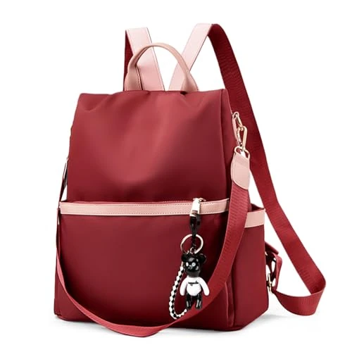 Aucuu Zaino Donna, Borsa Zaino Donna Elegante, Zaini Antifurto, Piccoli Zaini Casual, Borsa da Scuola per Ragazze, Borse a Zainetto Casual per Shopping Scuola Viaggio Lavoro