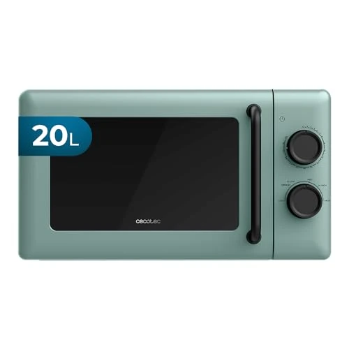 Tijdelijke aanbieding: Cecotec Proclean 3010 Mechanische magnetron, 20 l, 700 W, 6 standen, ontdooimodus, kooksignaal, binnenlamp, timer tot 30 minuten, groen design van 67.90 € naar 67.90 € (0.00% korting)