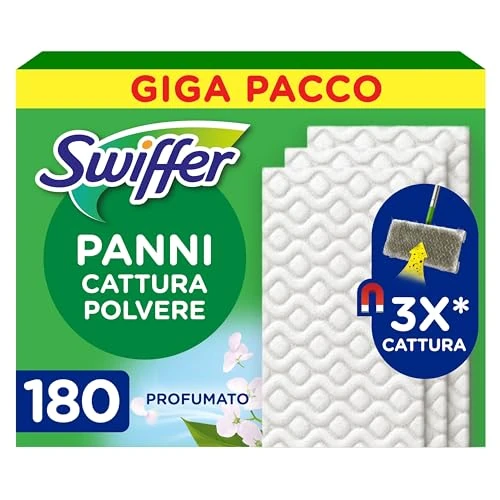 Offerta a tempo: Swiffer - 180 Panni Catturapolvere — 42% da 52,00 € a 29,99 €