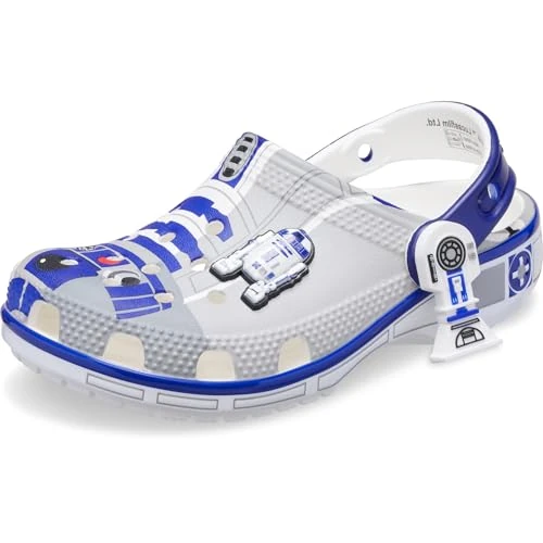 Limited-time offer: Crocs Unisex Kids Clog, Star Wars R2D2 Classic Clog K, Multi, 4 UK Child from 32.19 £ to 30.79 £ (save 4%)