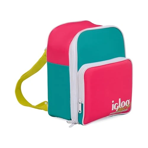 Offerta a tempo: IGLOO Retro Mini zaino frigo – borsa termica 9 L, design retrò, zaino leggero per spiaggia, picnic, campeggio, outdoor – ottimo isolamento - 0.00% da 30.76 € a 30.76 €