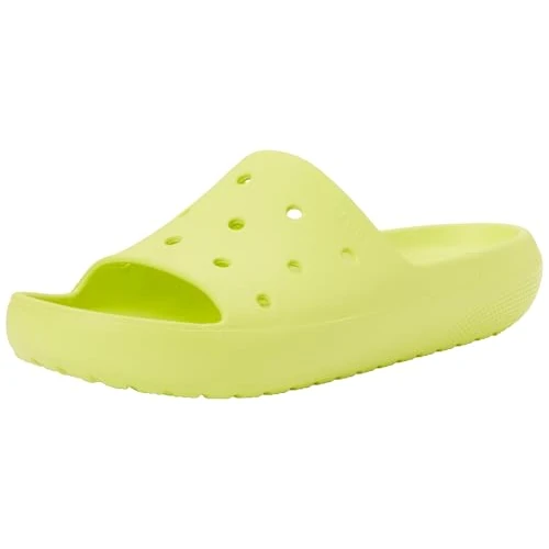 Crocs Classic Slide V2, Infradito Unisex - Adulto, Citrus, 48/49 EU