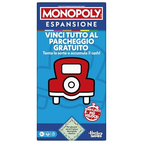 Monopoly, Expansion Win Everything at Free Parking, to Play Serves the Classic Monopoly Game, Italian Version