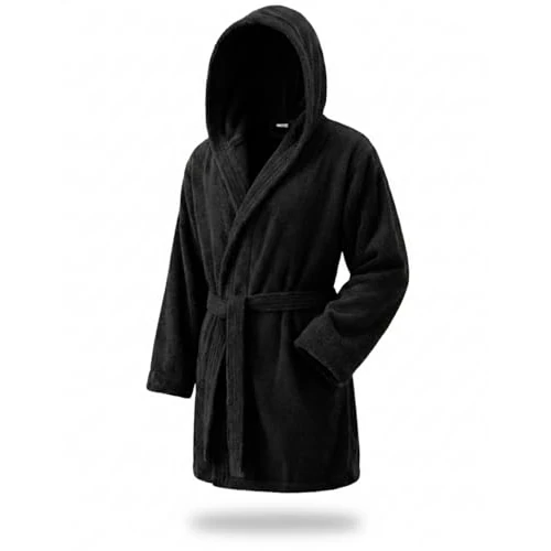Offerta a tempo: Top Towel - Elegant - Accappatoio per donna e uomo 100% cotone, 500 g/m² - Opzione con cappuccio o senza cappuccio - Morbido e assorbente per doccia, spa e piscina - 16% da 36.20 € a 30.30 €