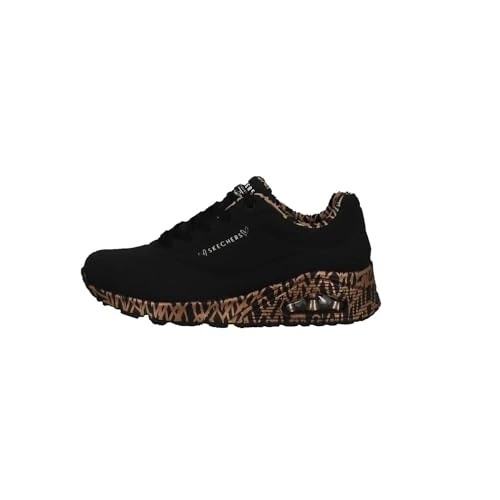 Offerta a tempo: Skechers Sneaker Uno Love Donna, Finitura in Oro Rosa Durabuck Nero — 20% da 99,95 € a 79,96 €