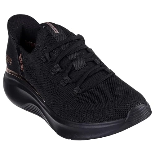 Offerta a tempo: Skechers Bobs B Love True DelightSneaker da Donna, Maglia Nera ingegnerizzata, 38 EU - 48% da 79.95 € a 41.47 €