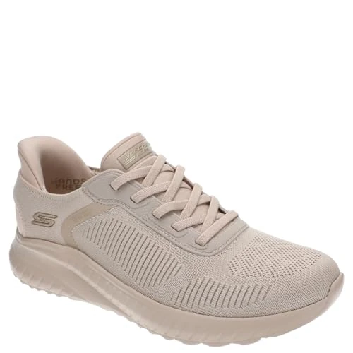 Limitiertes Angebot: Skechers Damen Bobs Squad Chaos Current Muse Sneaker, Natur, 38 EU von 79.95 EUR auf 53.68 EUR (Spare 33%)