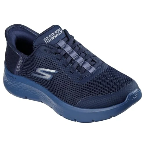 Offre limitée : Skechers Chaussures à Enfiler GO Walk Flex Grand Entry pour Femme, Bordure Bleu Marine Textile Bleu Marine, 36.5 EU de 84.95 € à 84.95 € (0.00% de remise)
