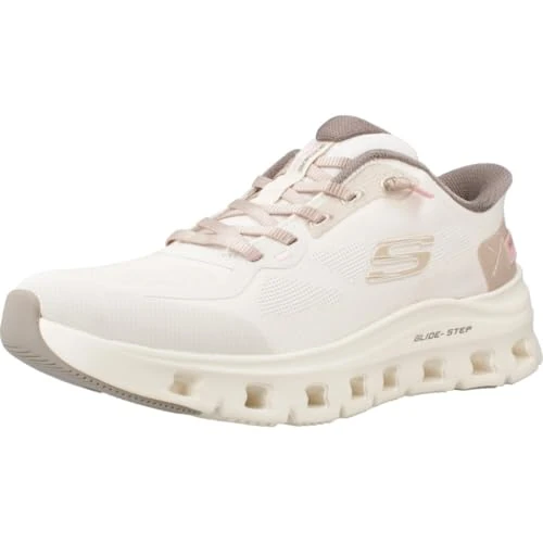 Offerta a tempo: Skechers Donna Glide-Step Pro Pure Motion Slip-In ALLENATRICE, Natural Mesh/Brown Trim, 39 EU - 28% da 99.95 € a 71.95 €