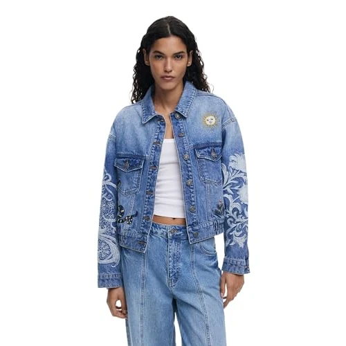 Oferta limitada: Desigual CHAQ_LANDER, 5053 DENIM MEDIUM WASH, M de 159.00 € a 119.03 € (ahorro 25%)