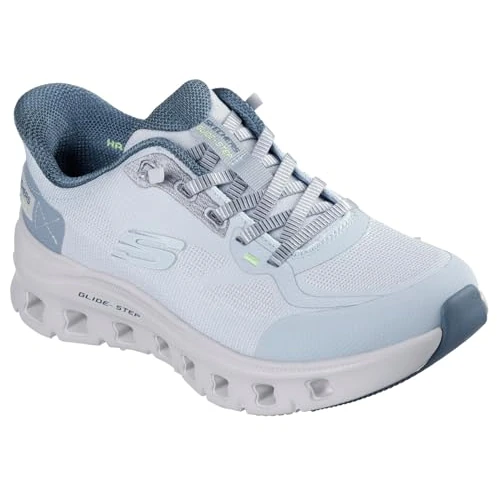 Offre limitée : Skechers Femme Glide-Step Pro Pure Motion, Blue Mesh Multi Trim, 36.5 EU de 99.95 € à 89.91 € (10% de remise)