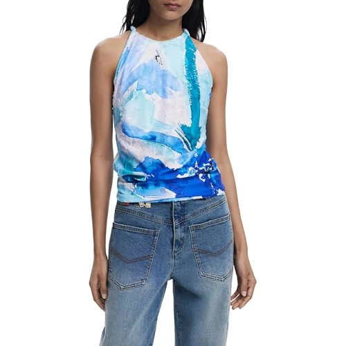 Limited offer: Desigual Women's Blouse from 59.95 EUR to 27.53 EUR (save 54%)