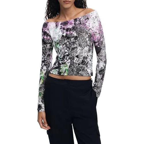 Limited offer: Desigual Women's 25wwtk59 Blouse from 46.57 EUR to 46.57 EUR (save 0%)