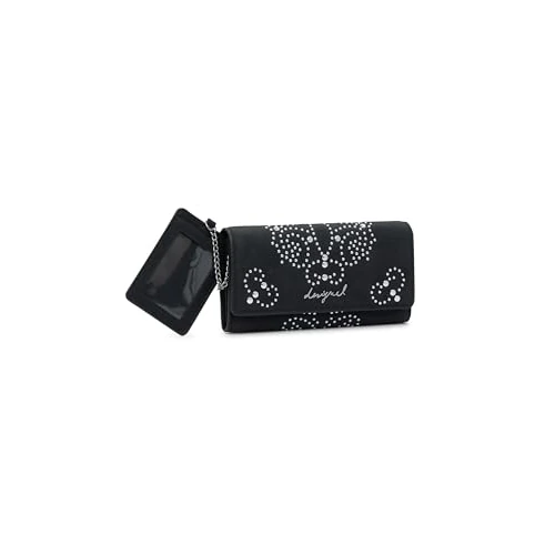 Desigual Porte-Monnaie Poker Face Mone Mariona Long Wallet Black Noir