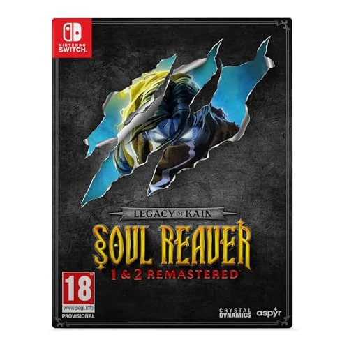 Offerta a tempo: Legacy of Kain: Soul Reaver 1 & 2 Remastered Deluxe Edition - Switch - 27% da 54.99 € a 40.01 €