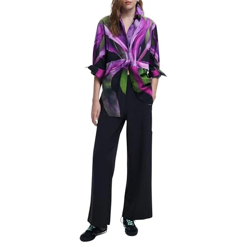 Limited offer: Desigual Women's 25wwcw20 Blouse (Pack of 1) from 68.26 EUR to 42.08 EUR (save 38%)