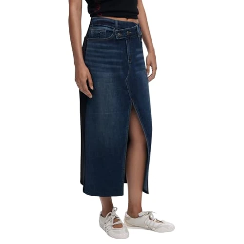 Oferta limitada: Desigual Fal_Twisted, 5053 Denim Medium Wash, XS de 45.37 € a 45.37 € (ahorro 0.00%)