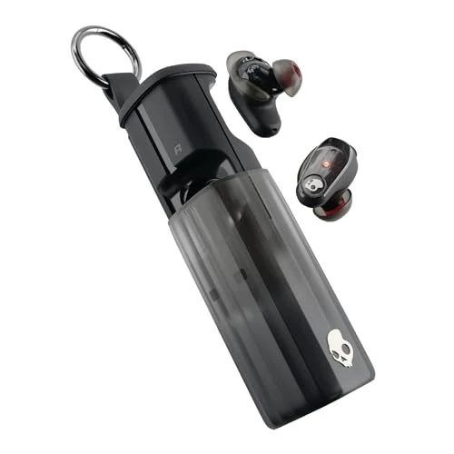 Offerta a tempo: Skullcandy Method 360 ANC Wireless Earbuds, Sound by Bose, Bluetooth Headphones, Premium Noise Cancelling, Up to 40 Hrs Battery, Sweat and Water Resistant, Microphone for iPhone Android - Black - 17% da 119.99 € a 99.90 €