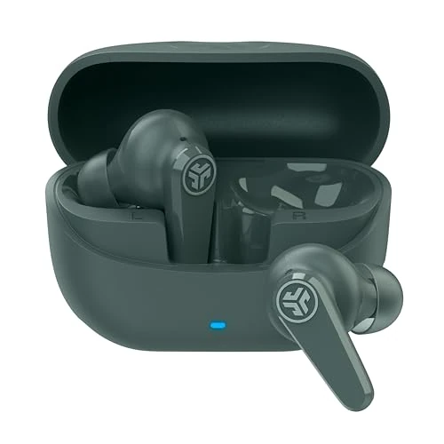 Limitiertes Angebot: JLab Go Pods ANC In-Ear Kopfhörer Bluetooth mit Noise Cancelling - Kabellose Earbuds mit 26+ Std. - Hybrid-Geräuschunterdrückung, Multipunt, IP55, Sound per App einstellbar, klare Anrufe, Salbei von 29.99 EUR auf 19.99 EUR (Spare 33%)