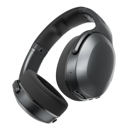 Offerta a tempo: Skullcandy Crusher 540 Active Wireless Bluetooth Headphones with Multi-Sensory Bass, Noise Isolating Over-Ear Fit, Sweat and Water Resistant, 40 Hours Battery, Microphone for iPhone Android - Coal - 37% da 189.99 € a 119.99 €