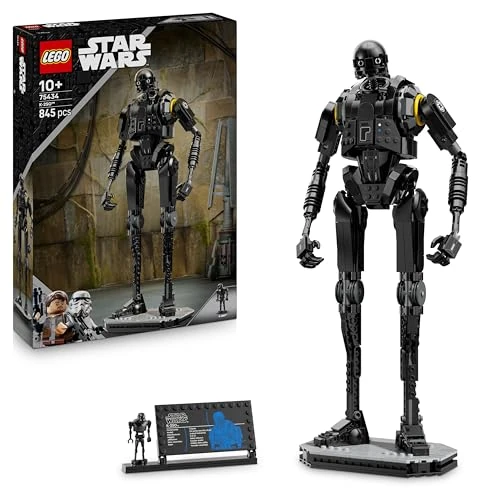 Limited-time offer: LEGO Star Wars 75434 K-2SO Security Droid Figure - Posable Play & Display Building Toy - Collectible Model Kit incl. an Information Plaque - Gift for Boys, Girls & Adult Andor Fans from 79.99 £ to 54.99 £ (save 31%)