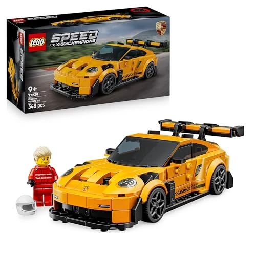 Offre limitée : LEGO Speed Champions Supercar Porsche 911 GT3 RS - Jouet Voiture - Maquette à Construire avec Minifigurine de Pilote - Idée de Cadeau d'anniversaire pour Garçon dès 9 Ans 77239 de 27.01 EUR à 19.99 EUR (remise 25%)