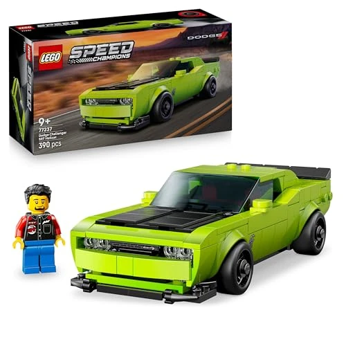 Tijdelijke aanbieding: LEGO Speed Champions Dodge Challenger SRT Hellcat Sportauto – Speelgoed Auto Bouwpakket voor Kinderen met Coureur Minifiguur – Cadeau voor Jongens en Meisjes vanaf 9 Jaar – 77237 van 27.01 EUR naar 19.99 EUR (korting 26%)
