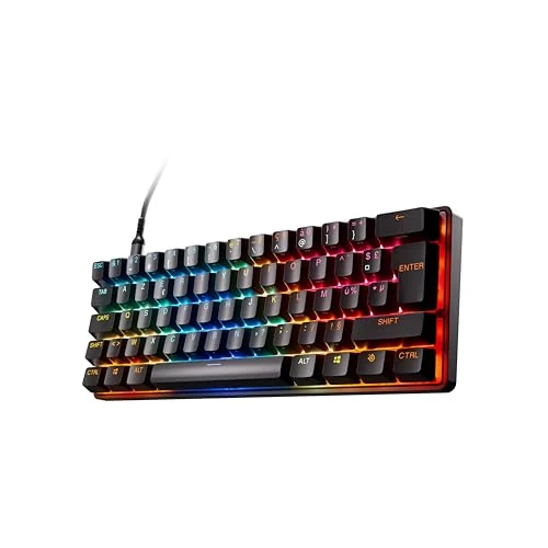 Offre limitée : SteelSeries Apex Pro Mini Gen 3 Switchs OmniPoint 3.0 - Actionnement Ajustable - Rapid Trigger - Préréglages prêts à Jouer - Mode Protection - Rapid Tap/SOCD - OLED - Capuchons PBT - Format FR AZERTY de 219.99 € à 164.99 € (25% de remise)