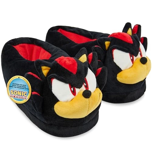 Limited offer: Get Trend SONIC THE HEDGEHOG 3D Slippers for Boys UK Size 10.5-1,5, Soft Anti-Slip Indoor & House Slippers, Gifts for Boys from 14.91 EUR to 13.27 EUR (save 11%)