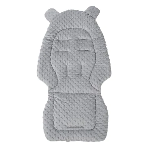 Cuscino Passeggino, Cuscino Riduttore Passeggino, Cuscino Riduttore Per Passeggino, Copriseduta Per Passeggino, Materassino Passeggino, Comodo Tappetino Per Passeggino In Cotone Traspirante, Grigio