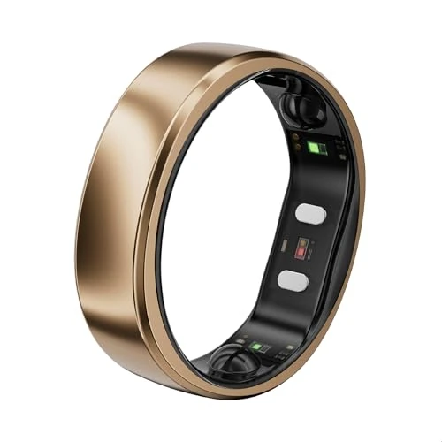 Offerta a tempo: RingConn Gen 2 Air Anello Intelligente - Oro Duna - Taglia 11 - 34% da 239.00 € a 156.75 €