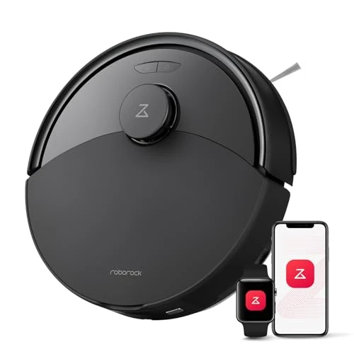 roborock Q10 S5 Robot Vacuum Cleaner with Mop (roborock Q10 X5 Black)