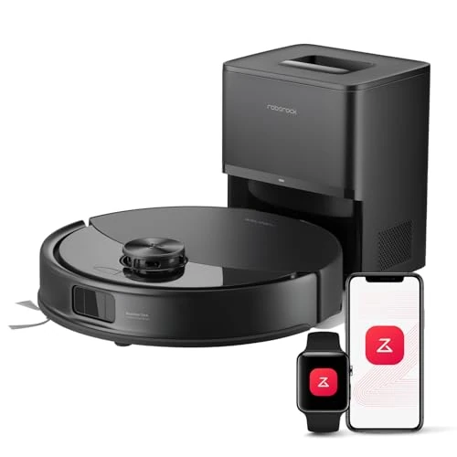 Limitiertes Angebot: roborock Q10 S5+ Saugroboter mit Wischfunktion, 10.000 Pa HyperForce Saugkraft, Dual Anti-Tangle System, Auto Lifting Mopping, Ideal für Tierhaare, Teppiche, Hartböden (Schwarz) von 319.99 EUR auf 229.99 EUR (Spare 28%)