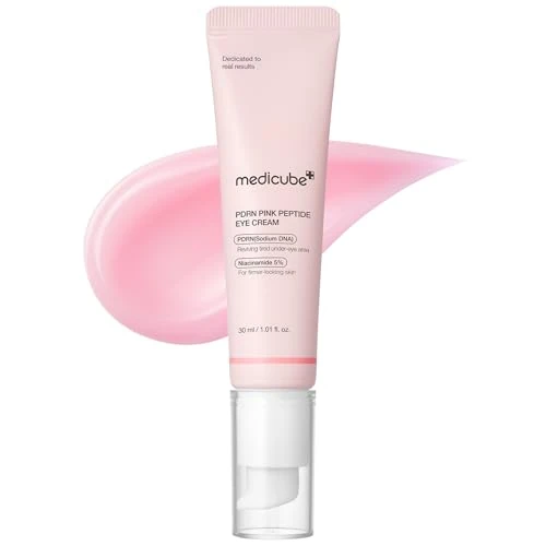 Limited-time offer: medicube Eye Cream with Salmon DNA PDRN & Pink Peptides | 99% Purity Retinol for Fine Lines | PDRN & Niacinamide Eye Serum for Uneven Skin Tone | Korean Skincare, 1.01 fl.oz from 16.90 £ to 10.45 £ (save 38%)