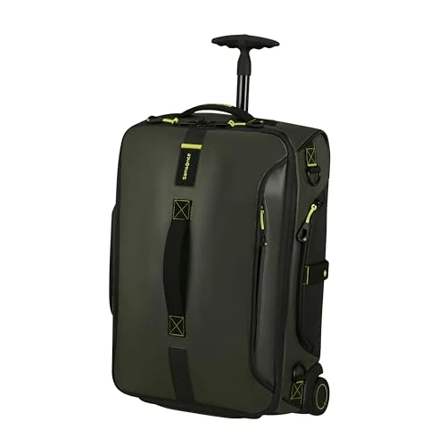 Samsonite Paradiver Light - Reisetasche/Rucksack mit 2 Rollen S, 55 cm, 51 L, Dschungelgrün