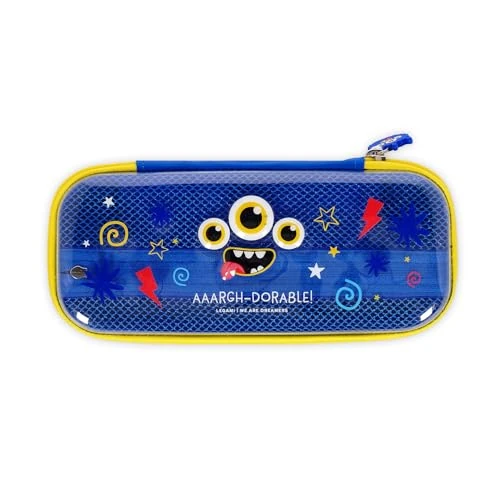 Offerta a tempo: Legami - Astuccio Wonderwow, Tema Monster, 2 Scomparti e Portapenne interno, Scomparto interno con Tessuto a Rete, Chiusura a Zip, 23x11x5 cm - 16% da 12.95 € a 10.85 €